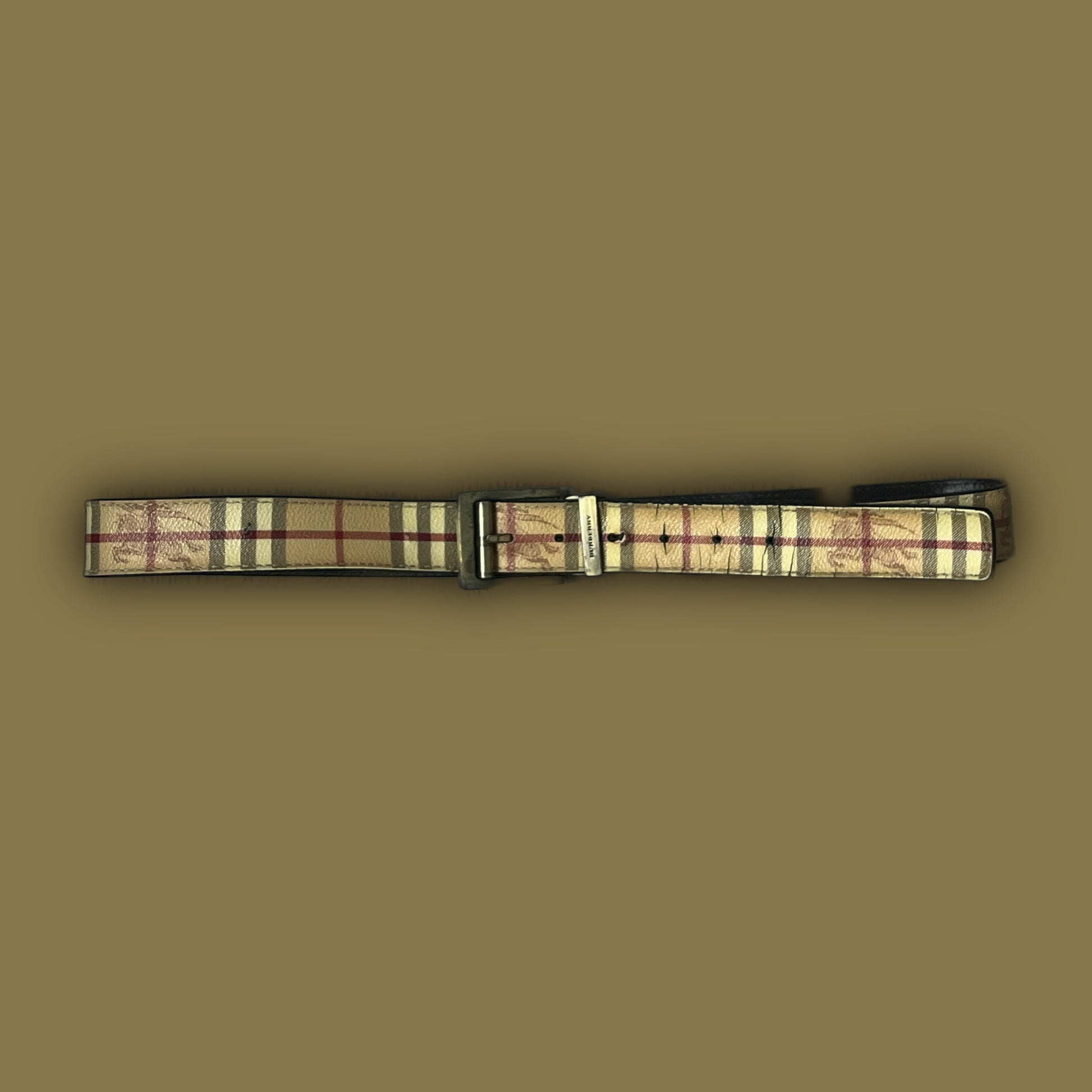 vintage Burberry belt