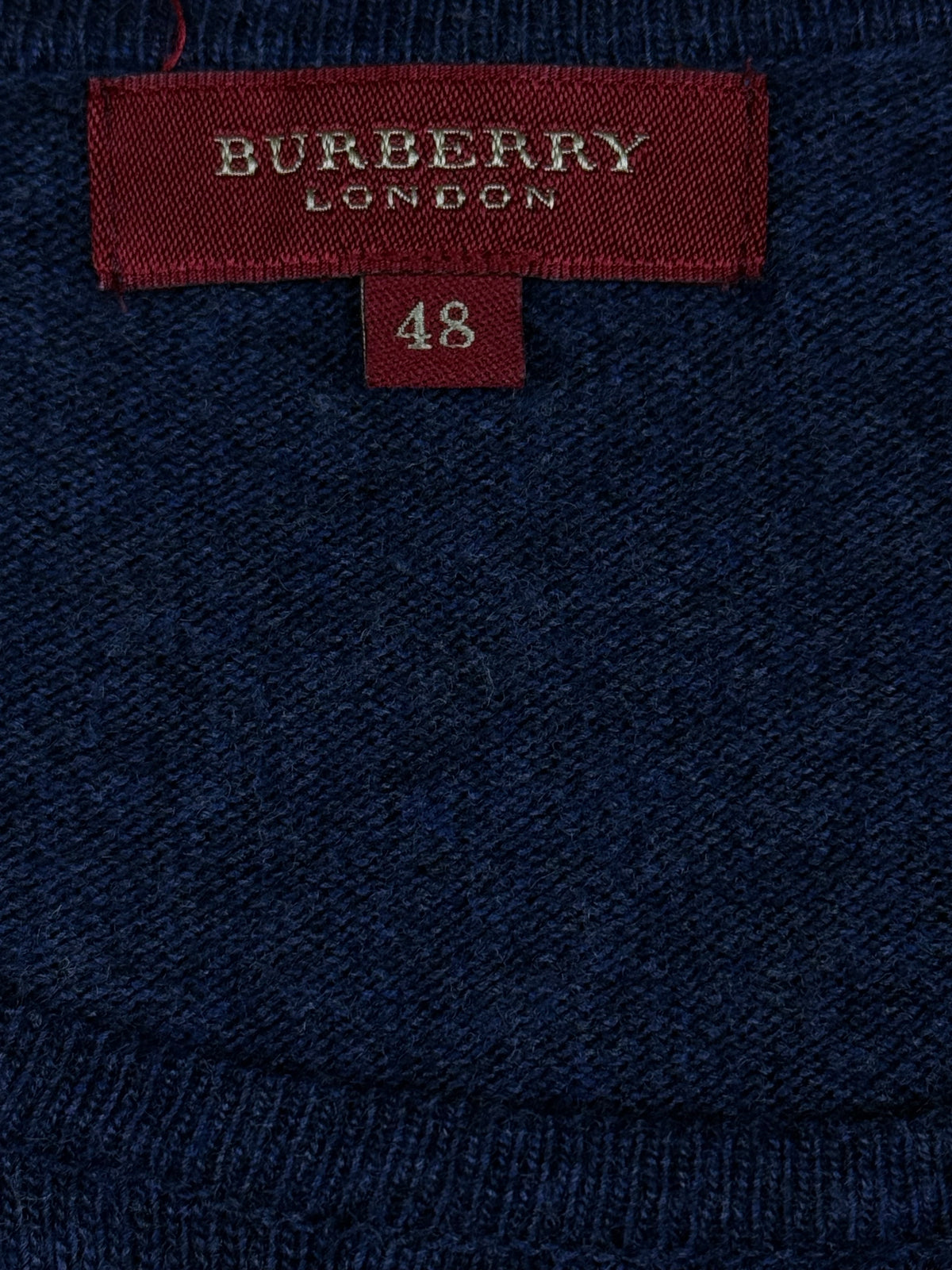 vintage Burberry knittedsweater {S}