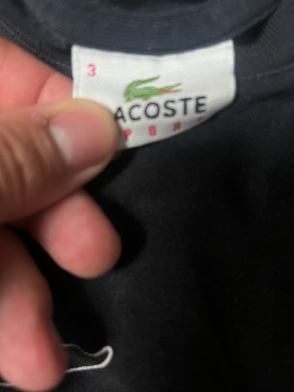 vintage Lacoste t-shirt {M}