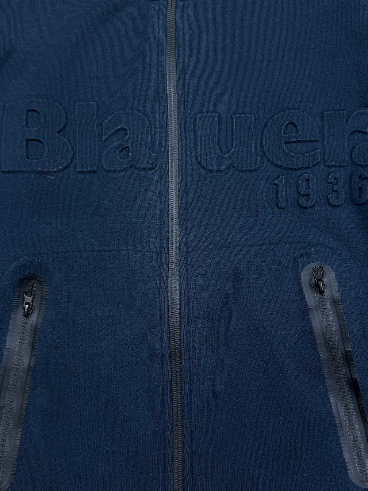vintage Blauer sweatjacket {S}