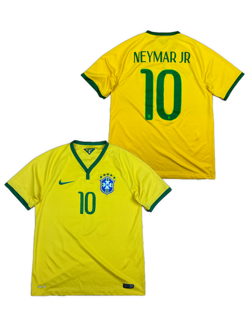 vintage Nike Brasil NEYMAR10 home jersey {M}