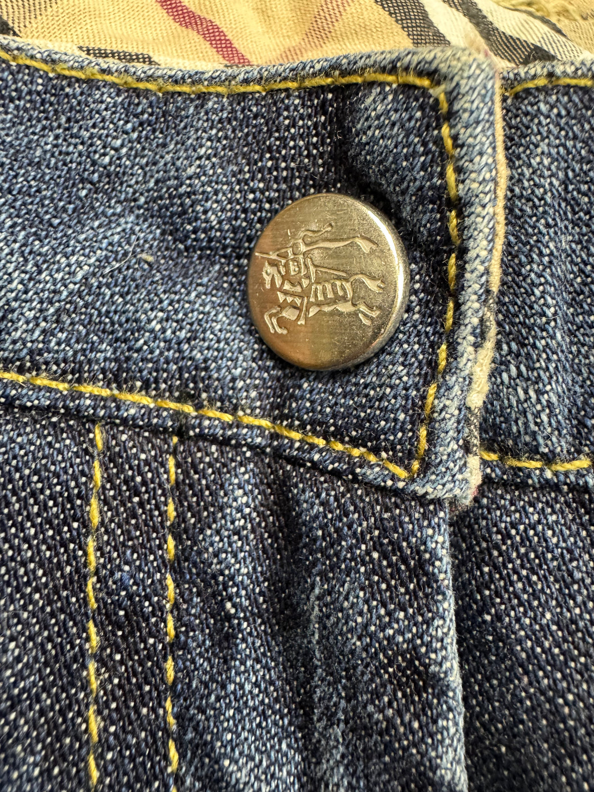vintage Burberry jeans {S}