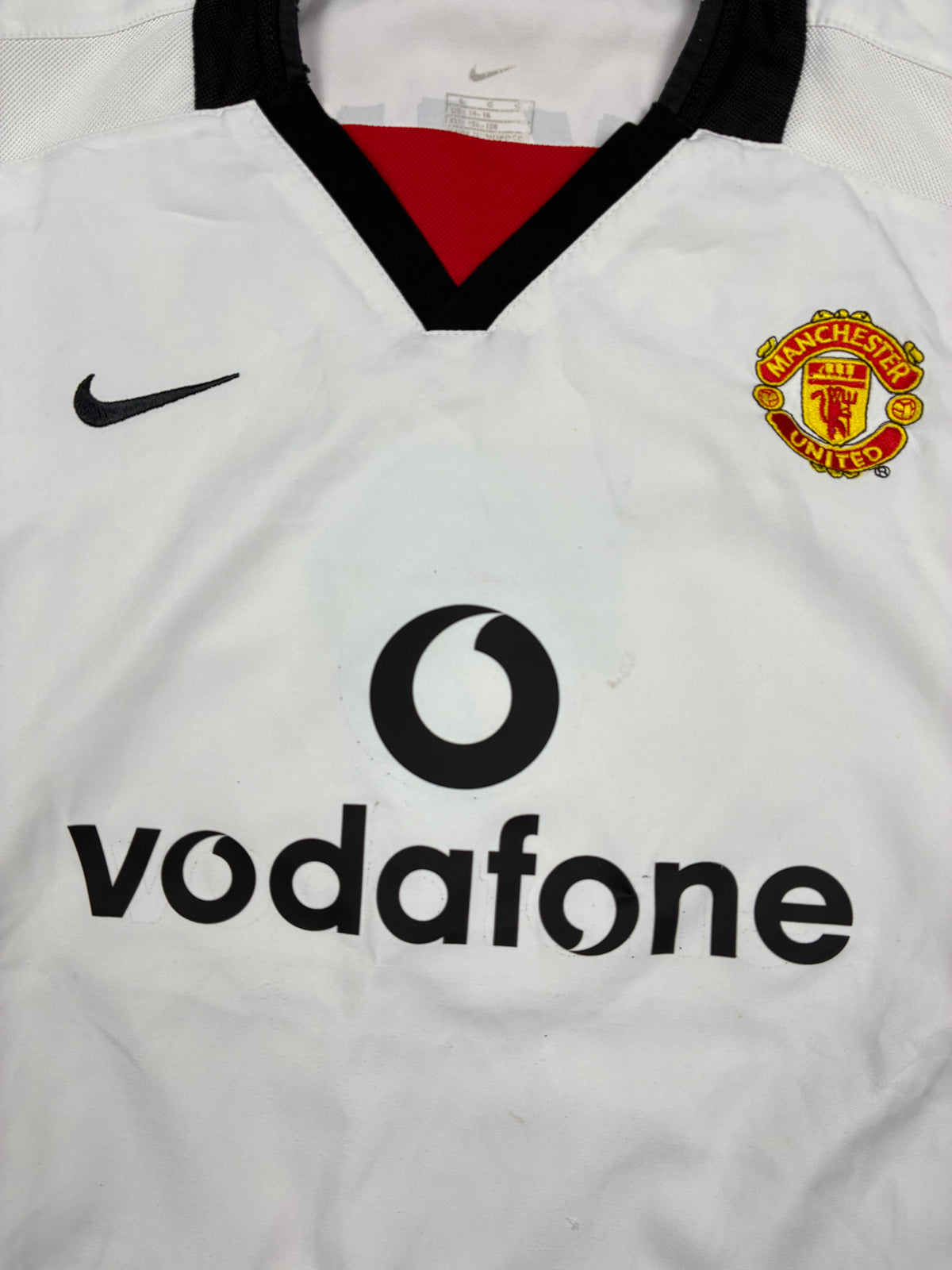 vintage Nike Manchester United BECKHAM7 away jersey {XS}