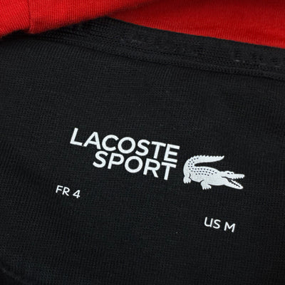 black Lacoste hoodie {M}
