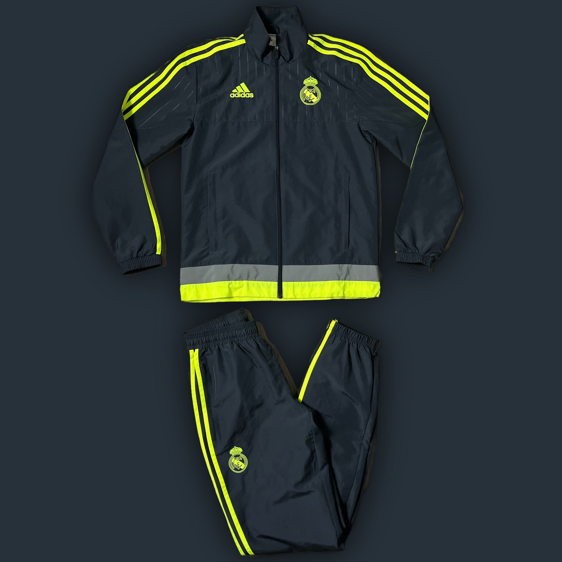 vintage Adidas Real Madrid tracksuit {S}