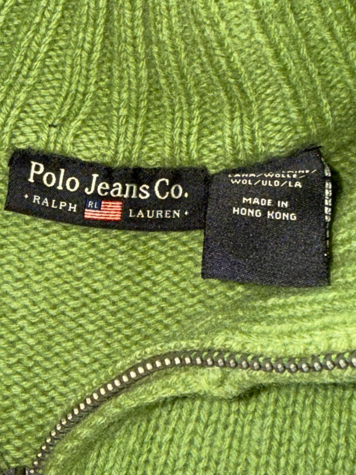 vintage Polo Ralph Lauren quarterzip {XS}