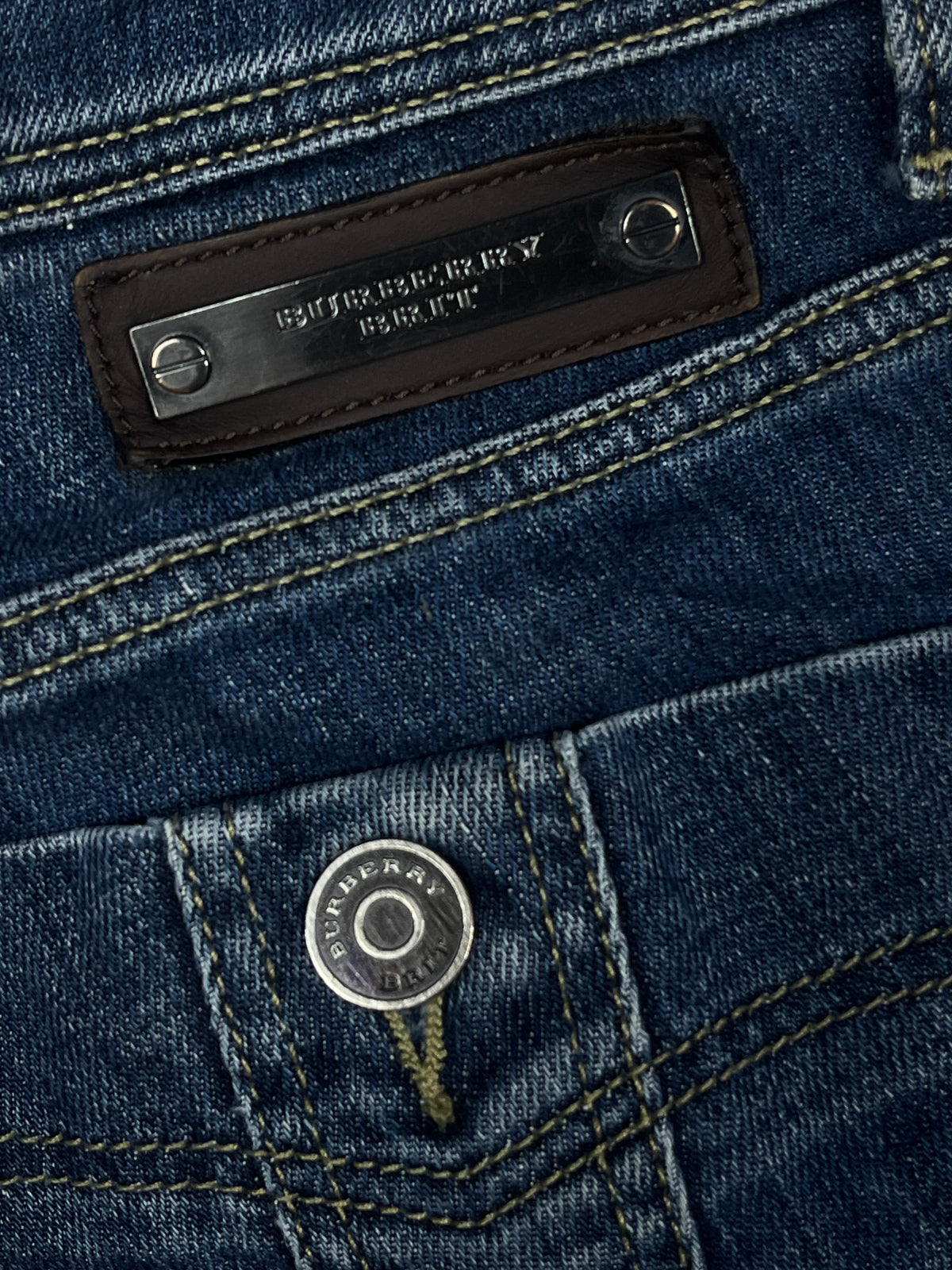 vintage Burberry 3/4 jeans {S}