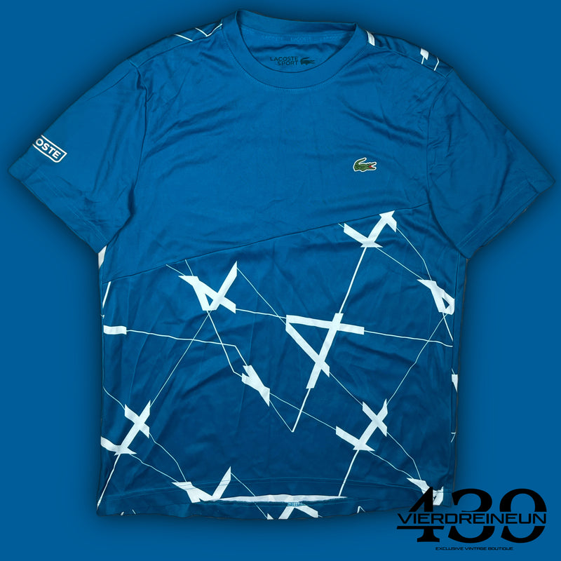 turquoise Lacoste jersey {S}