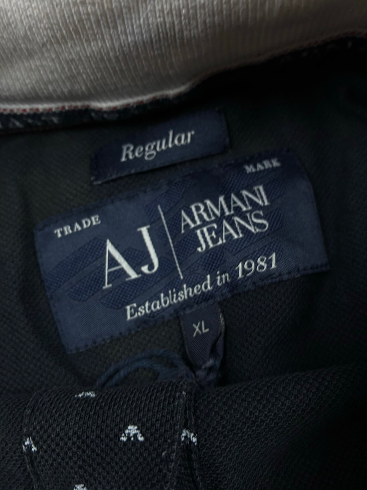 vintage Armani Jeans polo {XL}