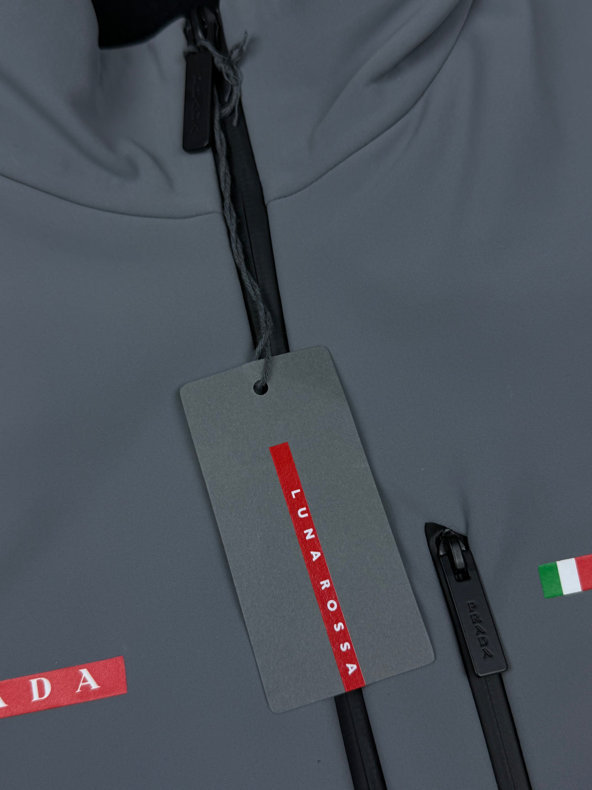 grey Prada Luna Rossa vest DSWT {L}