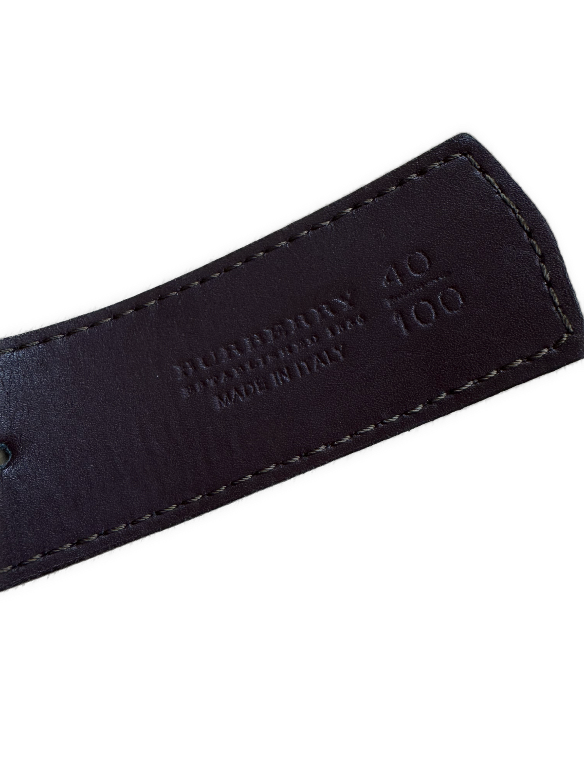 vintage Burberry belt