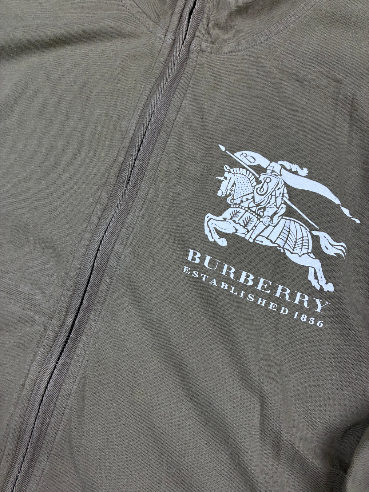 vintage Burberry sweatjacket {L}