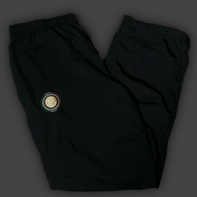 vintage black Nike Inter Milan trackpants {XL}