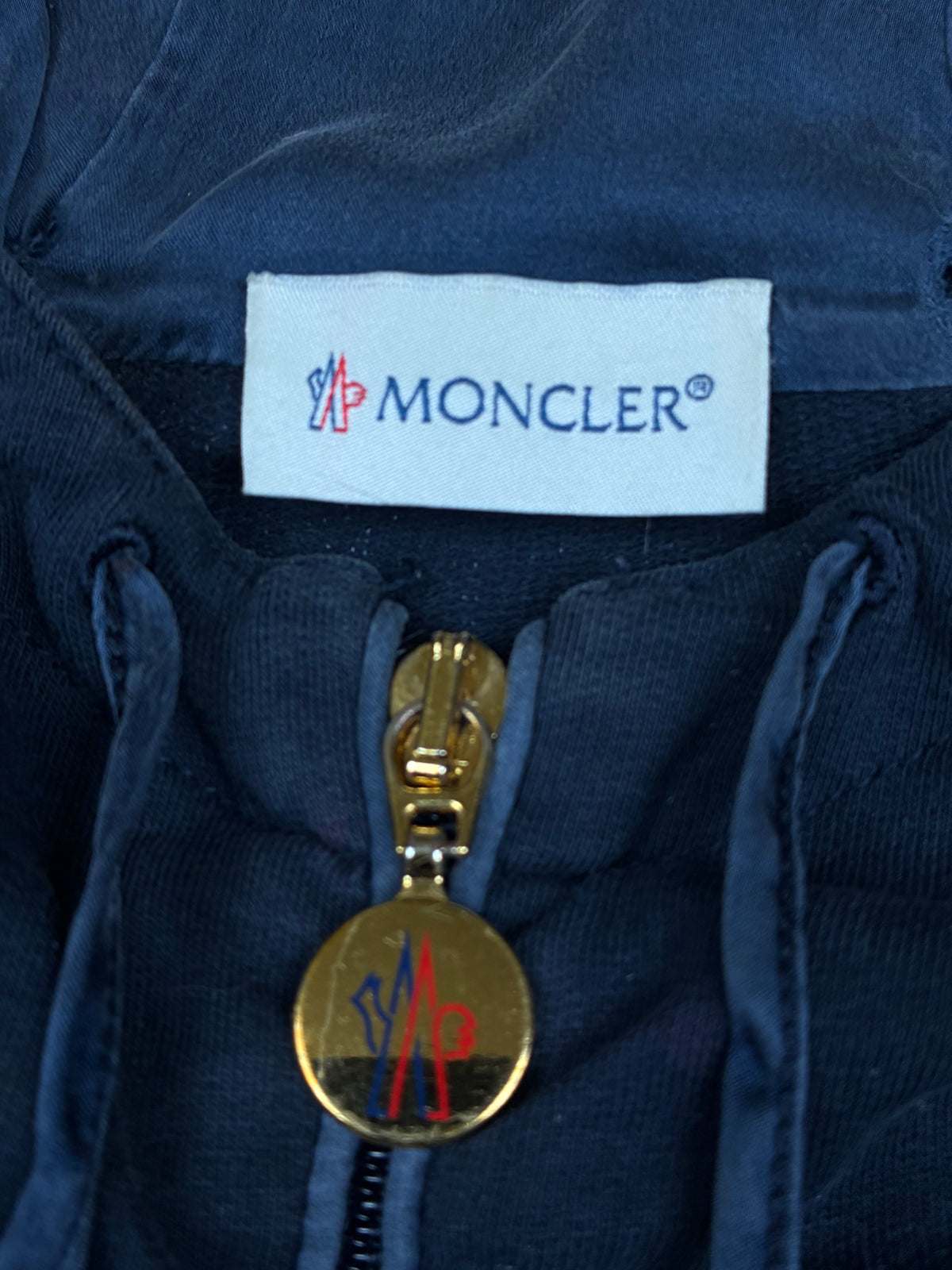 vintage Moncler sweatjacket {L}