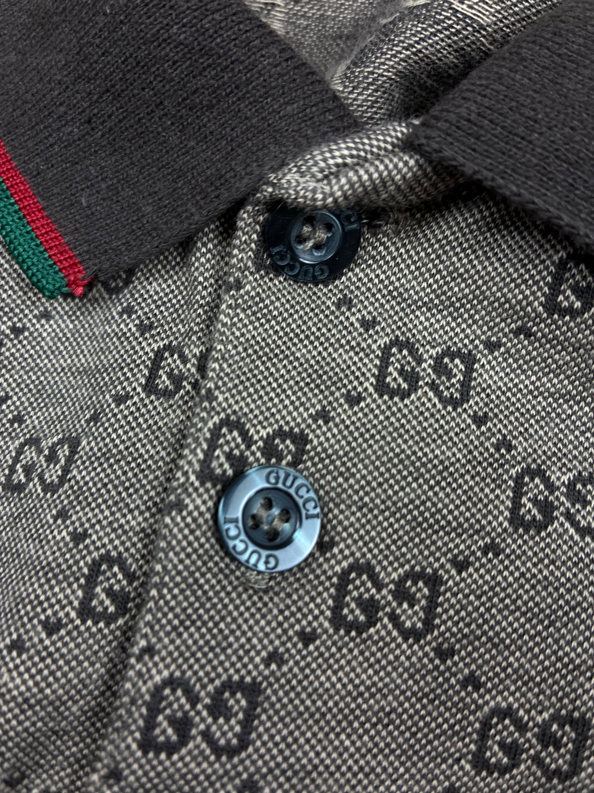 vintage Gucci polo long {S}