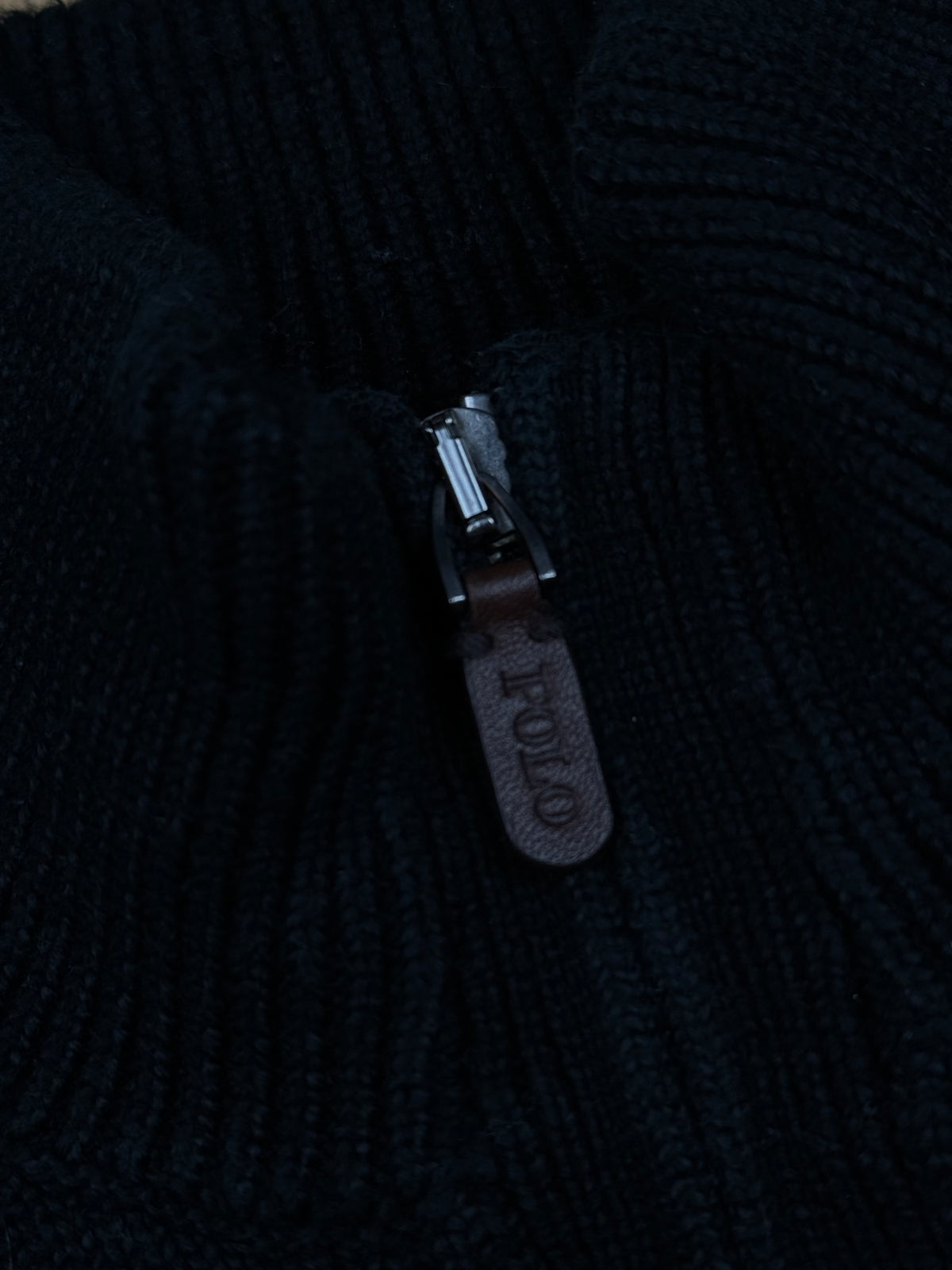 vintage Polo Ralph Lauren quarterzip {S}