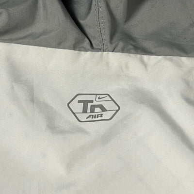 vintage white Nike TN/TUNED reversible windbreaker {M}