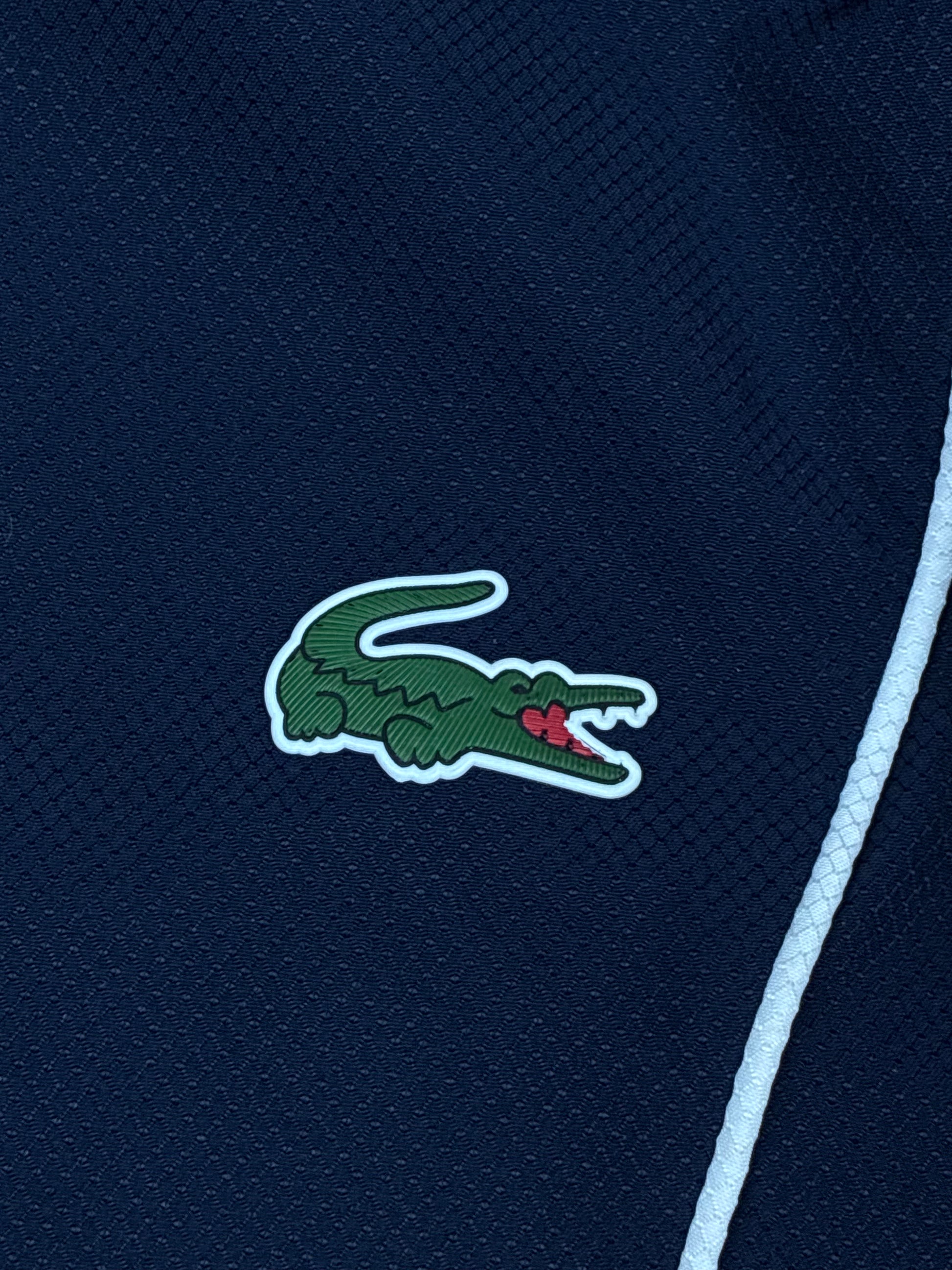 navyblue Lacoste windbreaker {S}