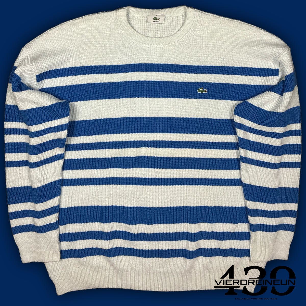 vintage Lacoste knittedsweater {XL}
