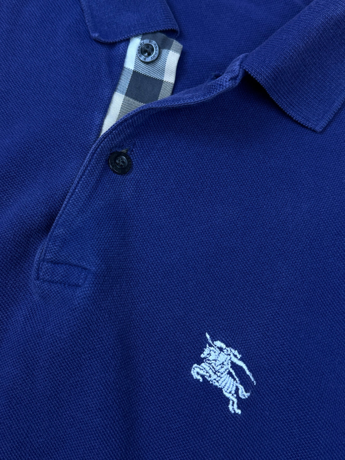vintage purple Burberry polo