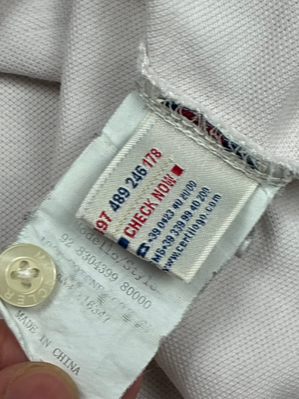 vintage Moncler polo {XL}