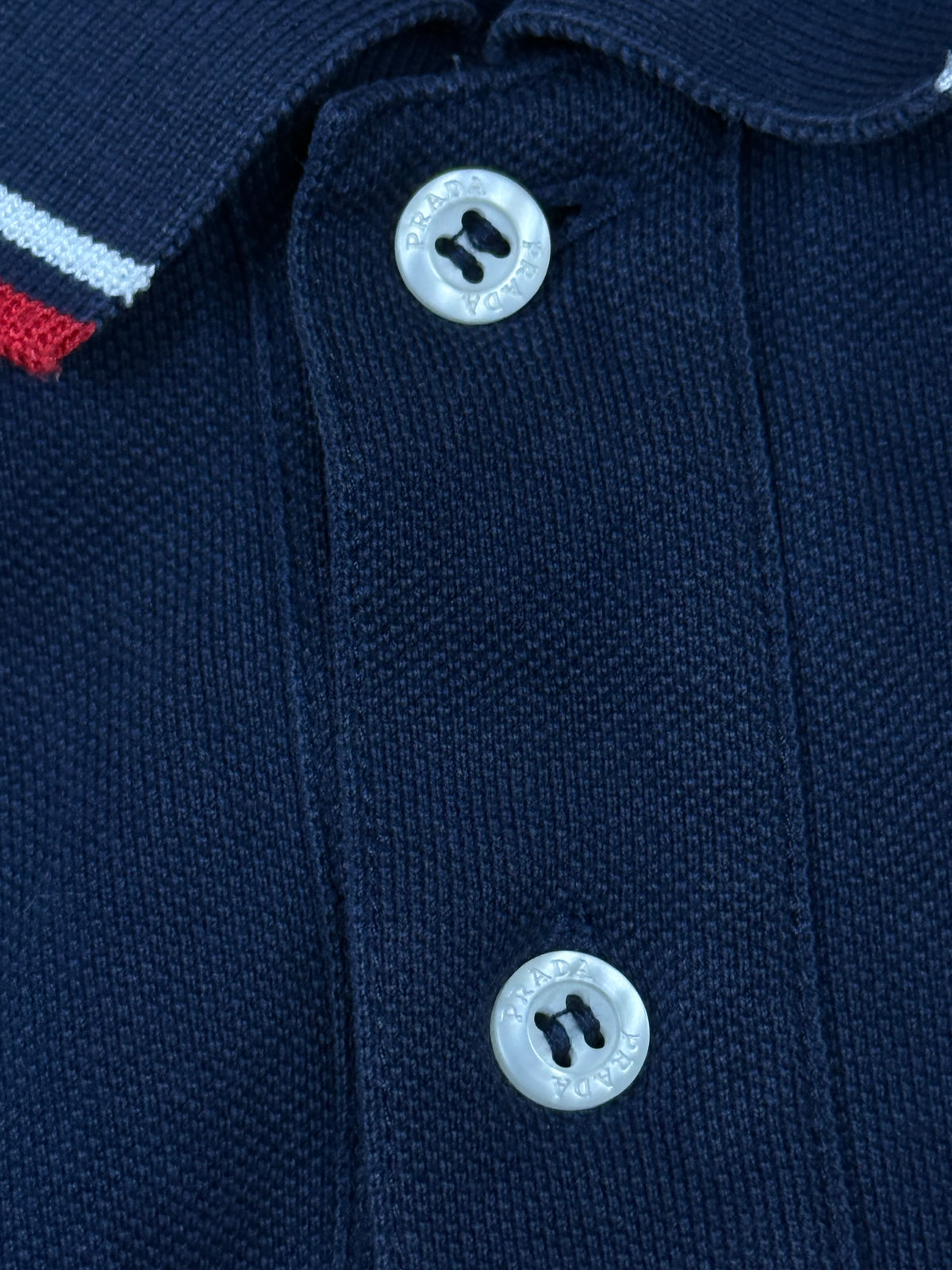 navyblue Prada polo