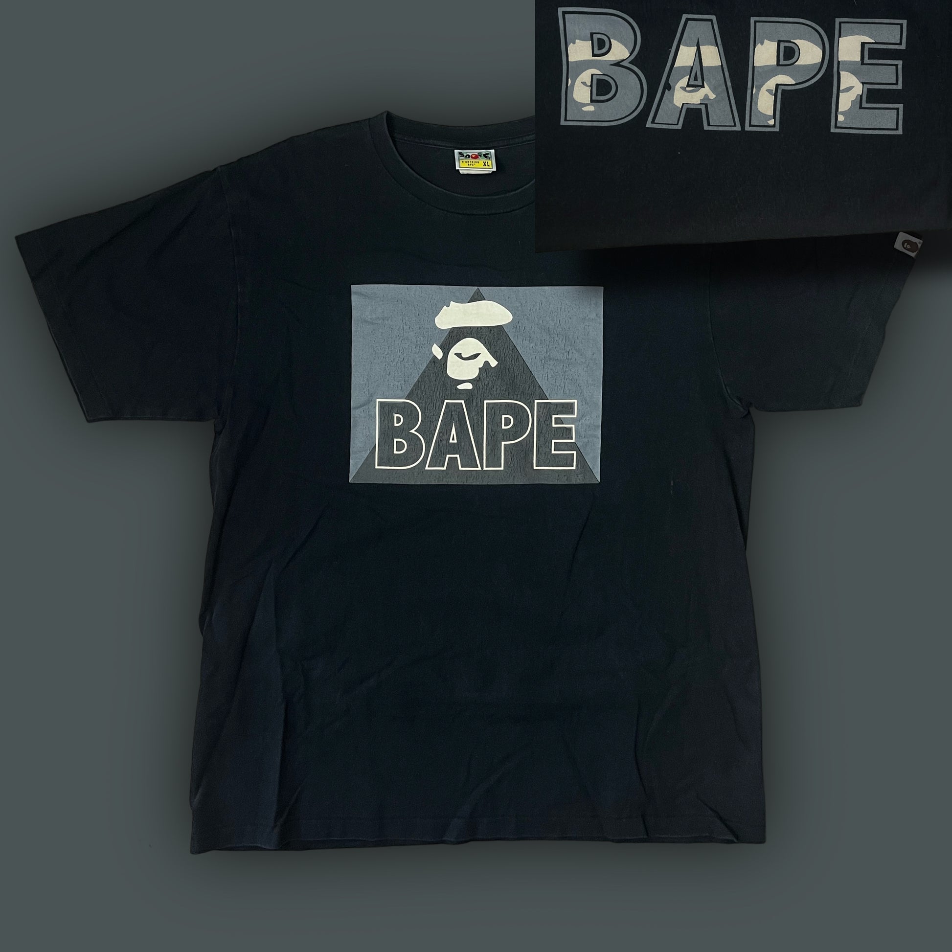 vintage BAPE a bathing ape t-shirt {XL}