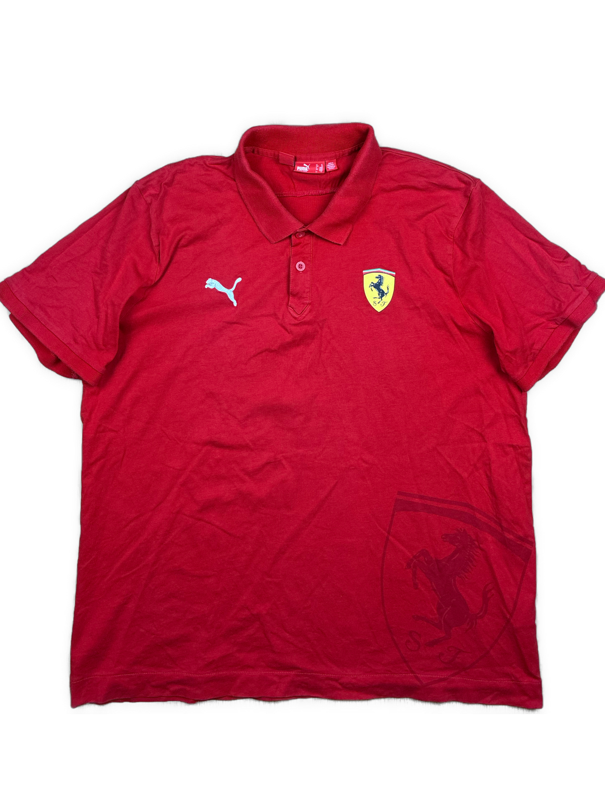 vintage Puma Ferrari polo {XL}