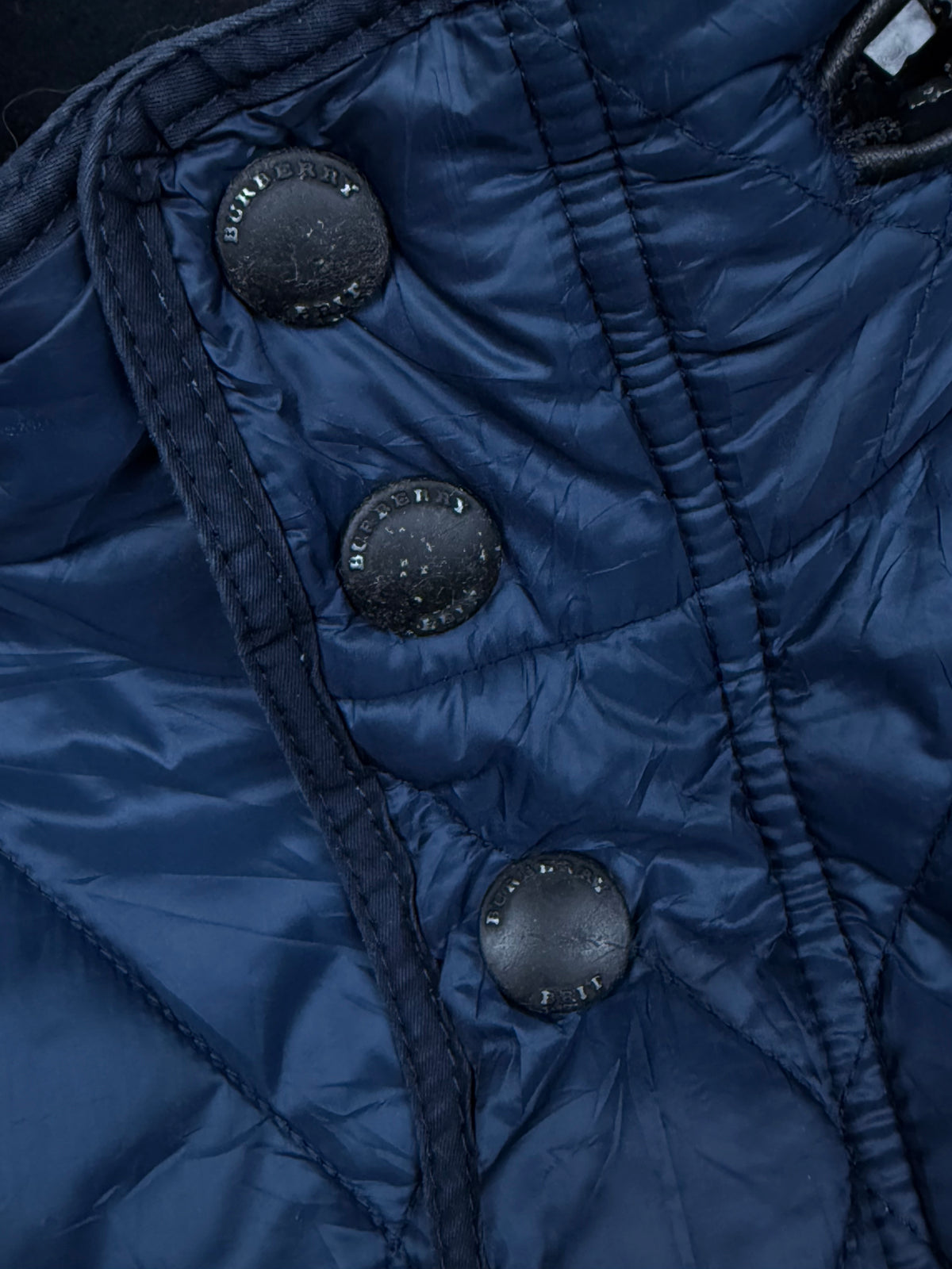vintage Burberry quilted jacket {S}