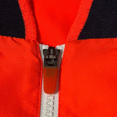orange/navyblue Lacoste tracksuit {M}