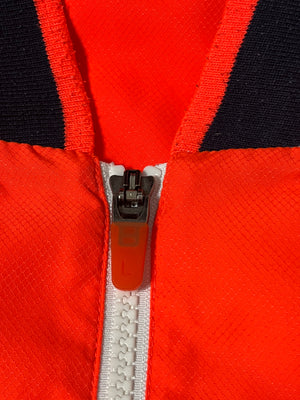 orange/navyblue Lacoste tracksuit {M}