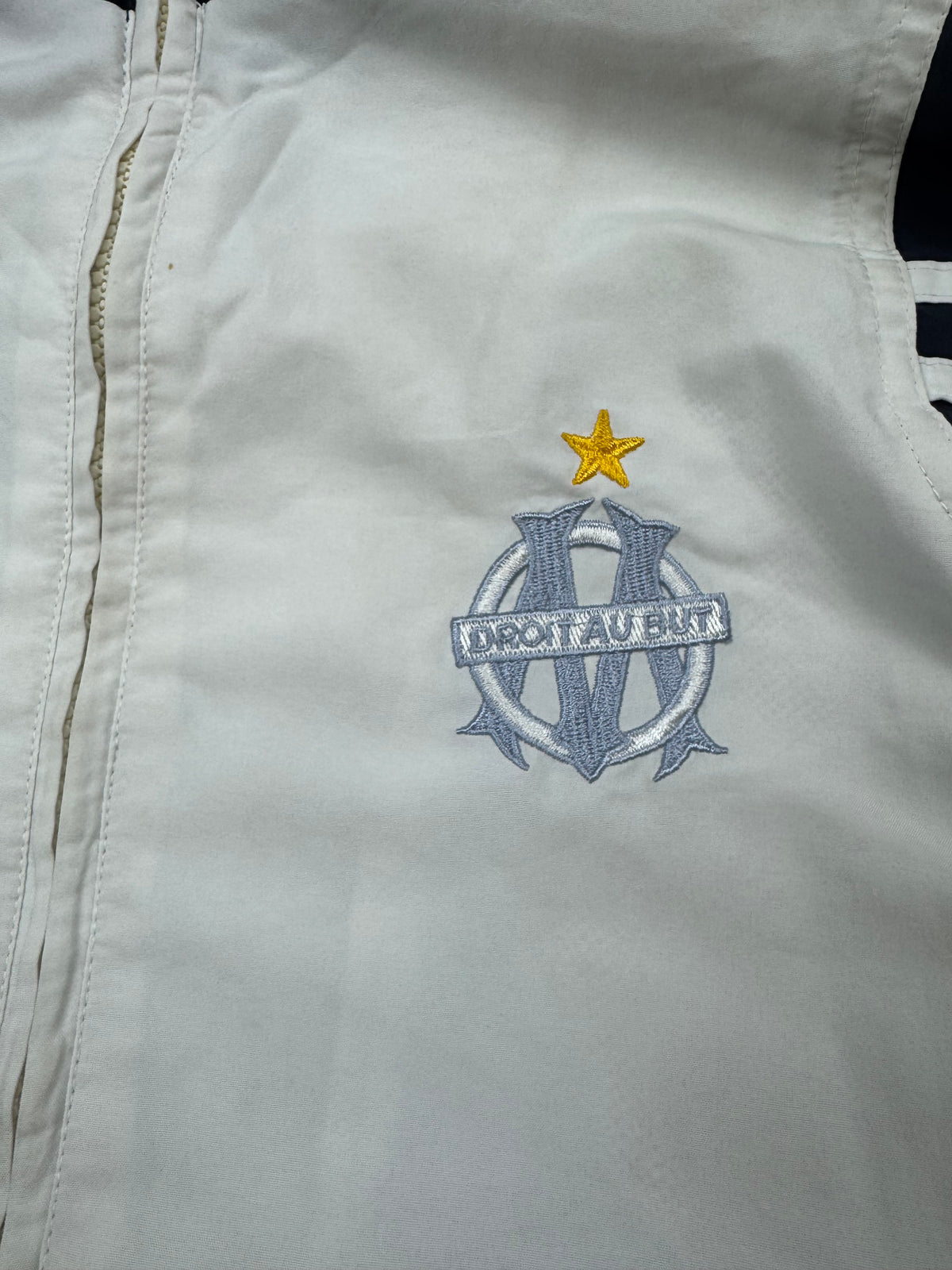 vintage Adidas Olympique Marseille windbreaker {M}