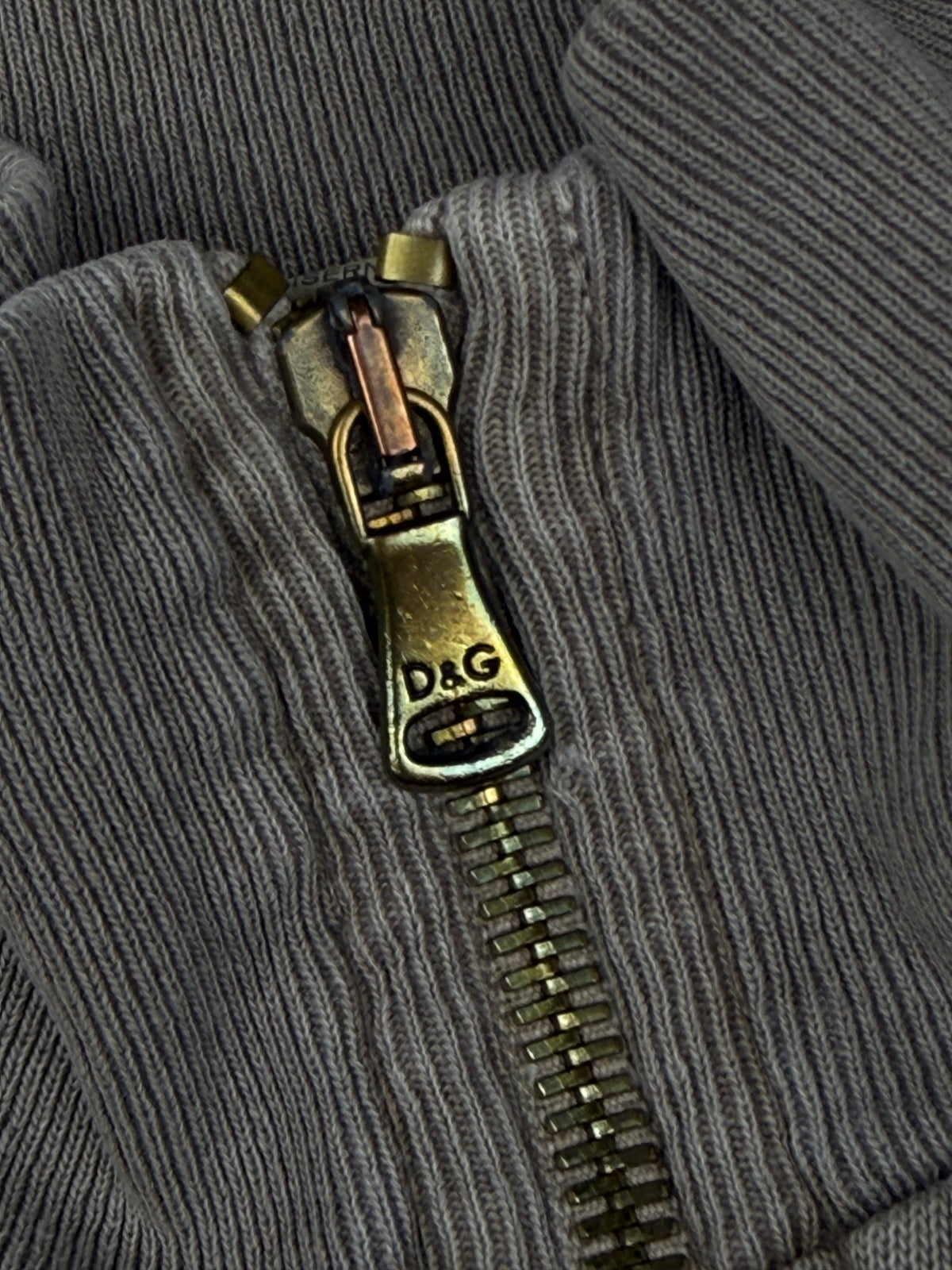 vintage Dolce & Gabbana quarterzip {L}