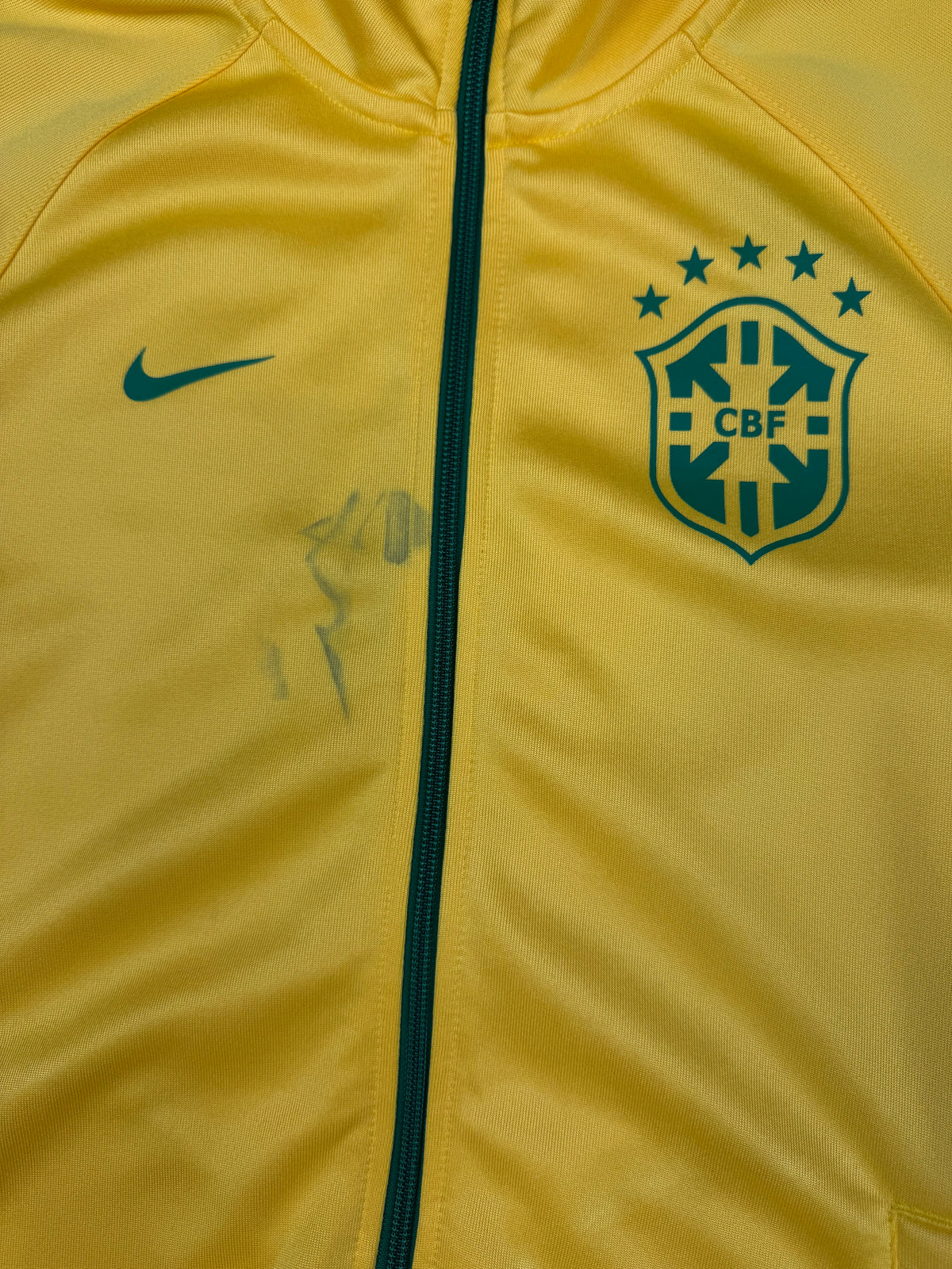vintage Nike Brasil trackjacket {S}