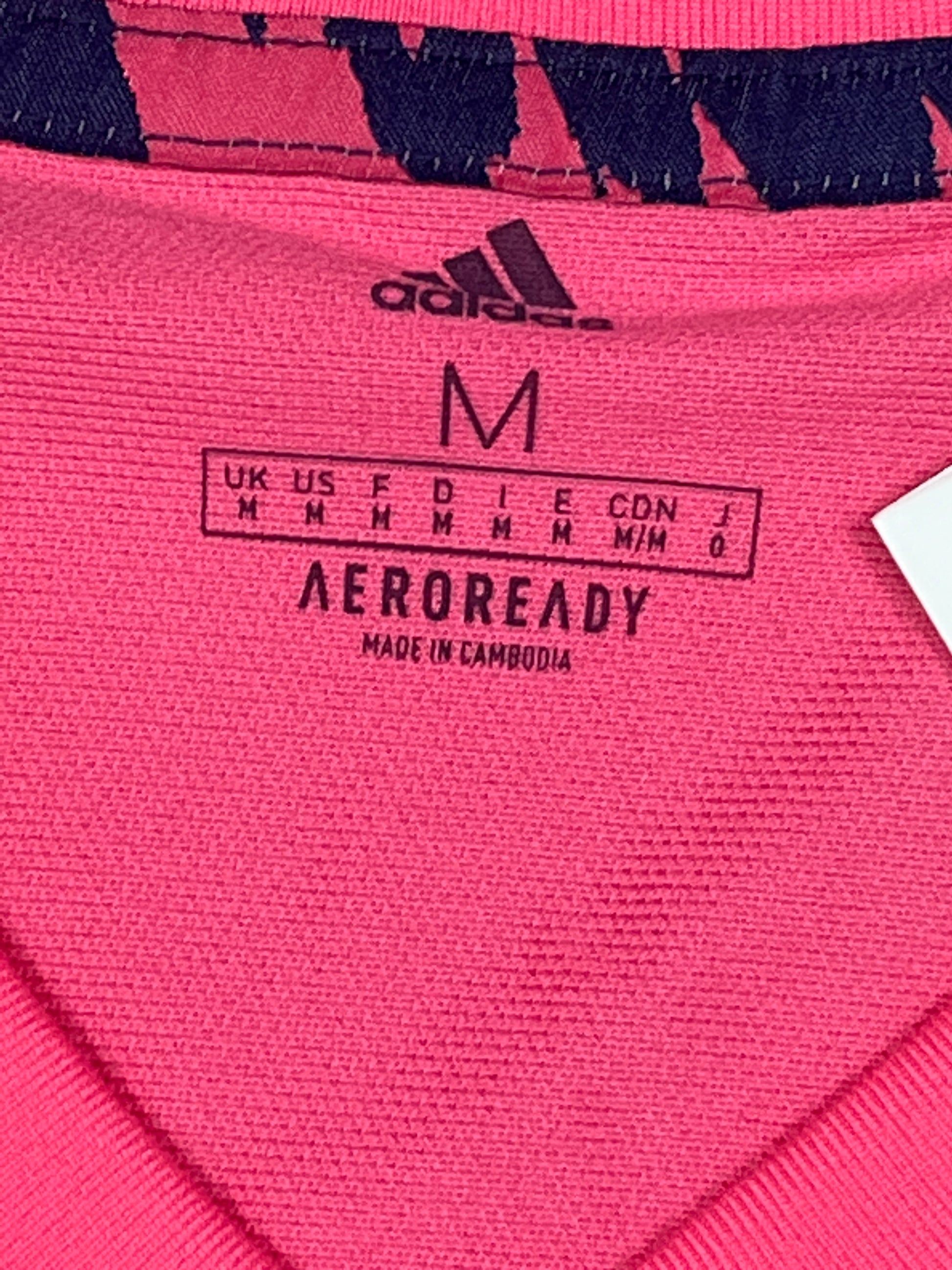 pink Adidas Real Madrid 2018-2019 3rd jersey DSWT {M}