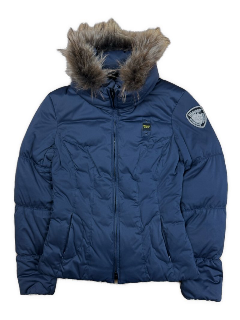 vintage Blauer winterjacket {S}