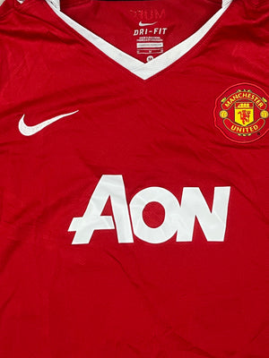 vintage Nike Manchester United 2010-2011 home jersey ROONEY10 {M}