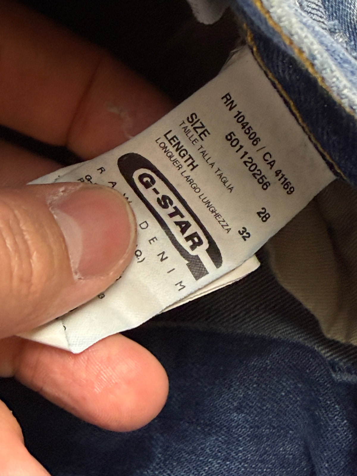 vintage G-STAR jeans {S}