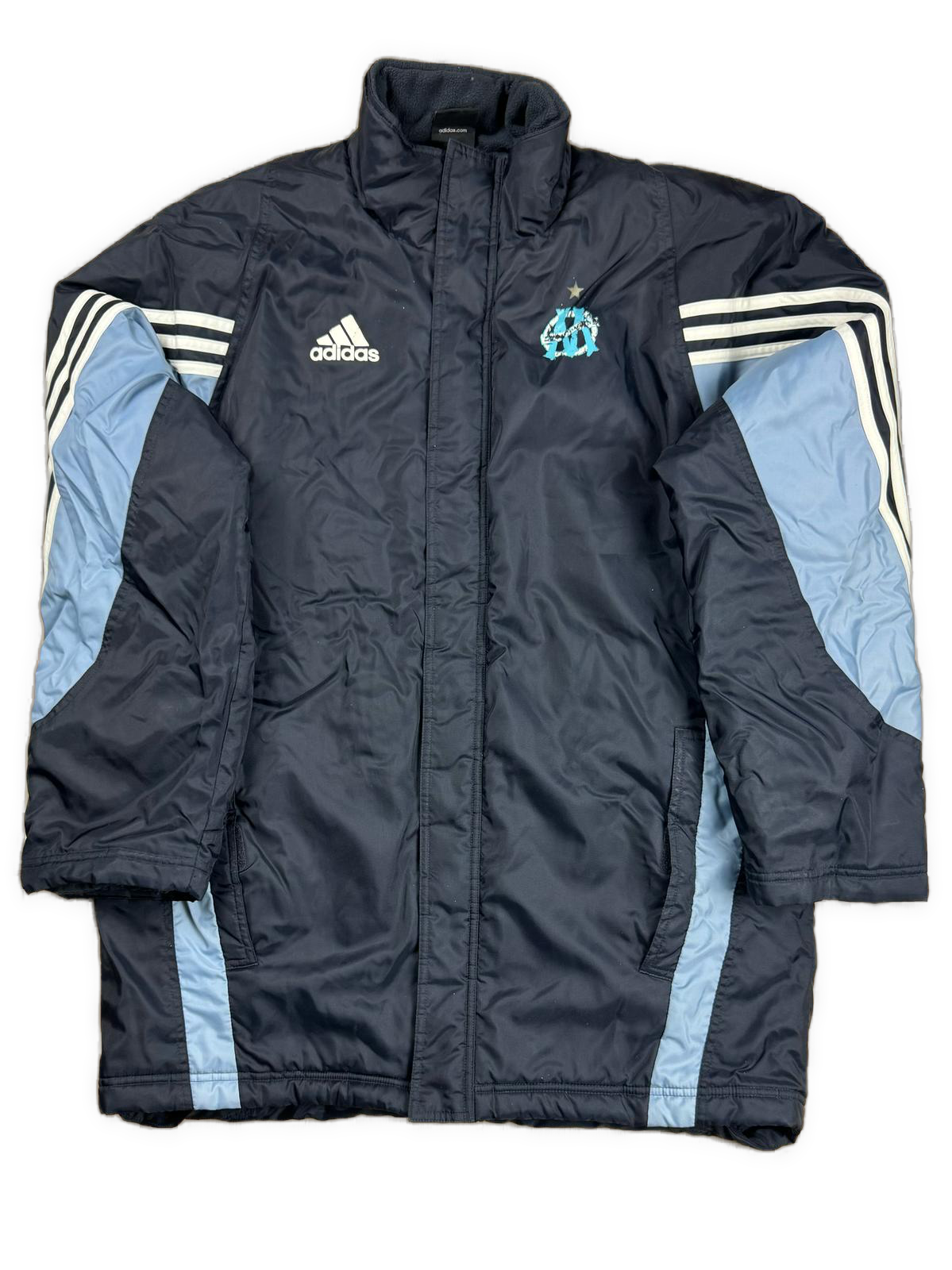 vintage Adidas Olympique Marseille parka {L}