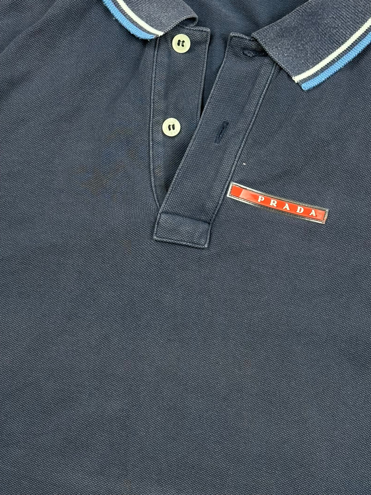 navyblue Prada polo {M}