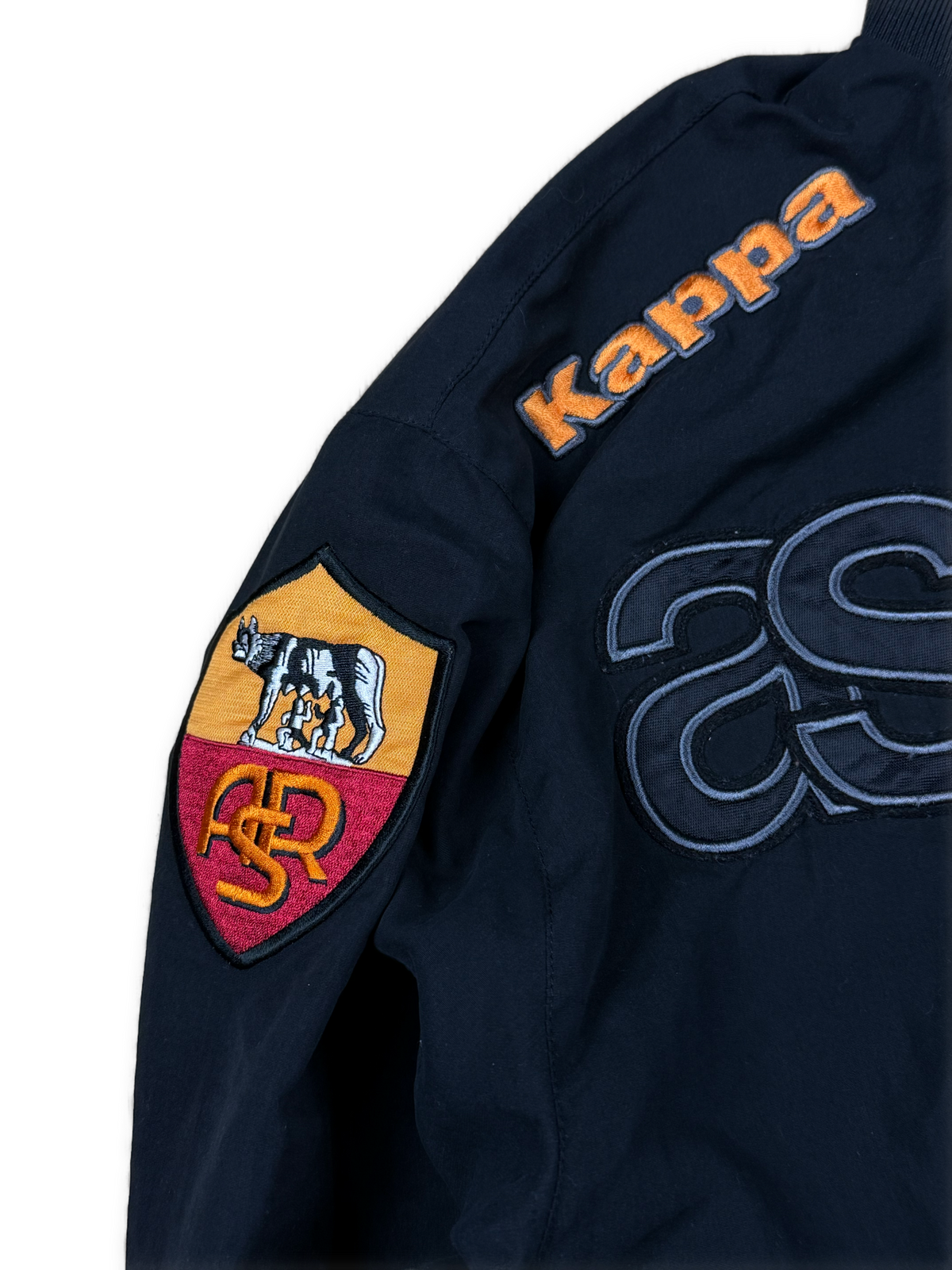 vintage Kappa As Roma windbreaker {L}