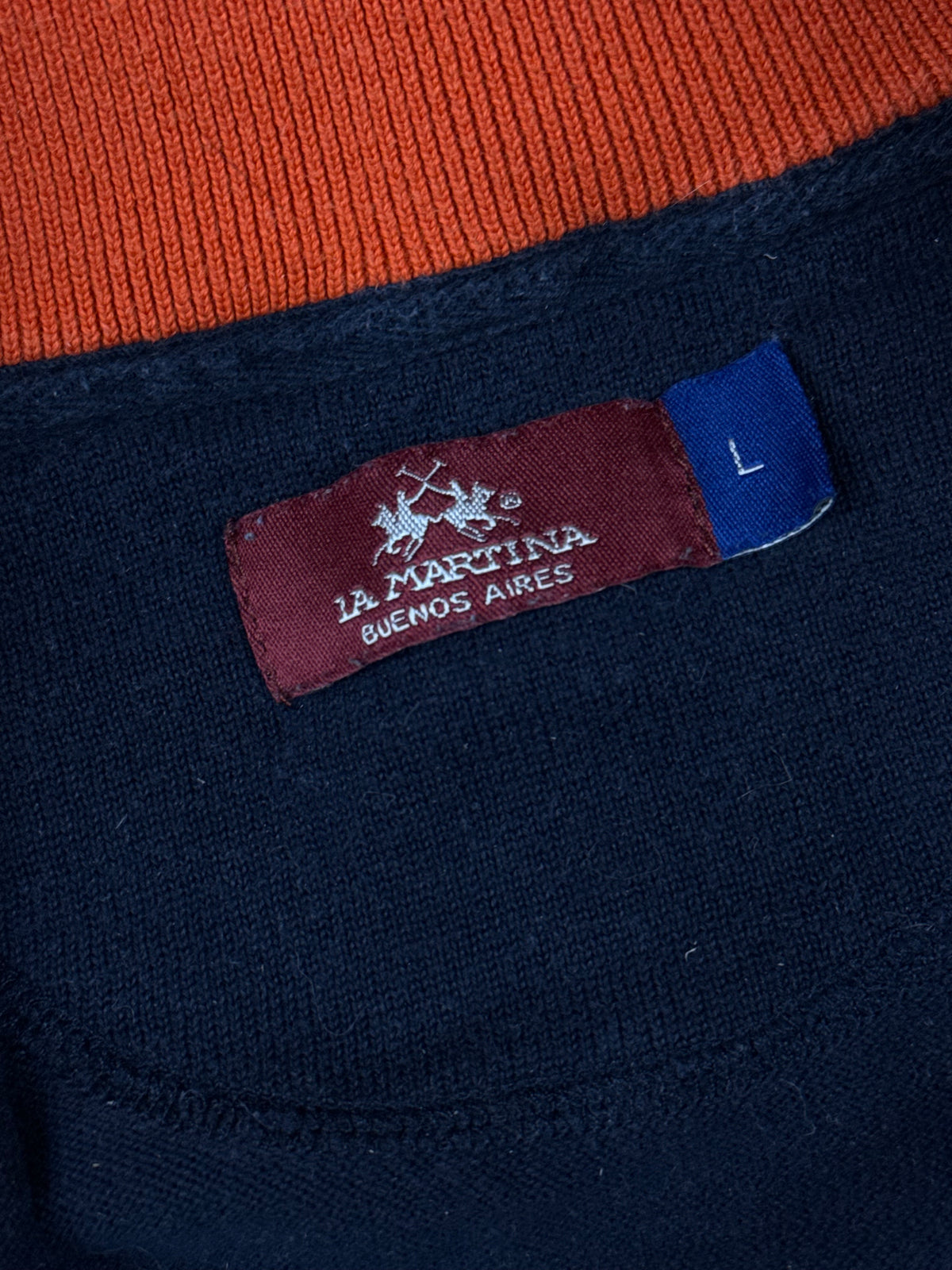 vintage La Martina sweatjacket {S}