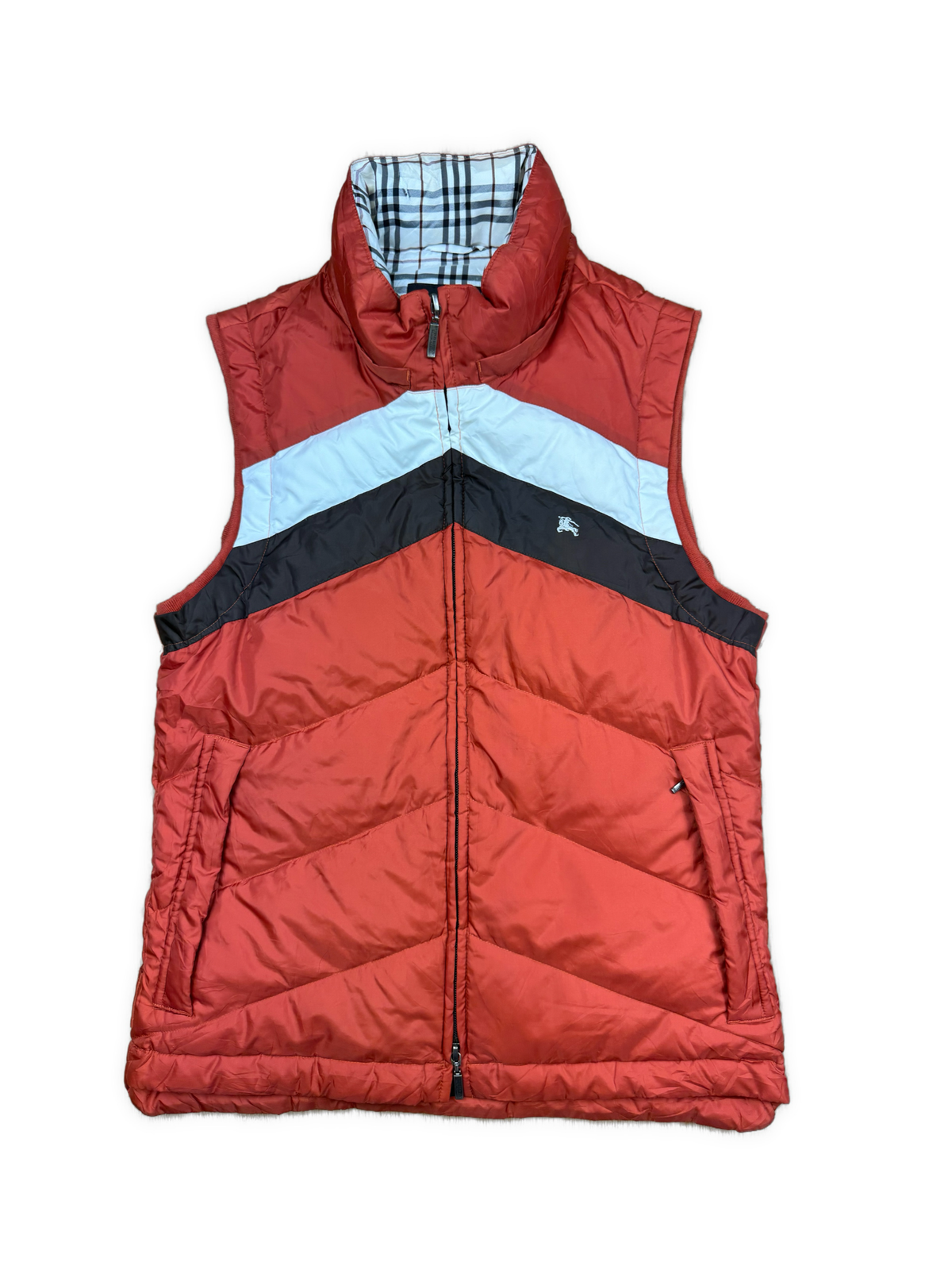 vintage Burberry Black Label vest {M}