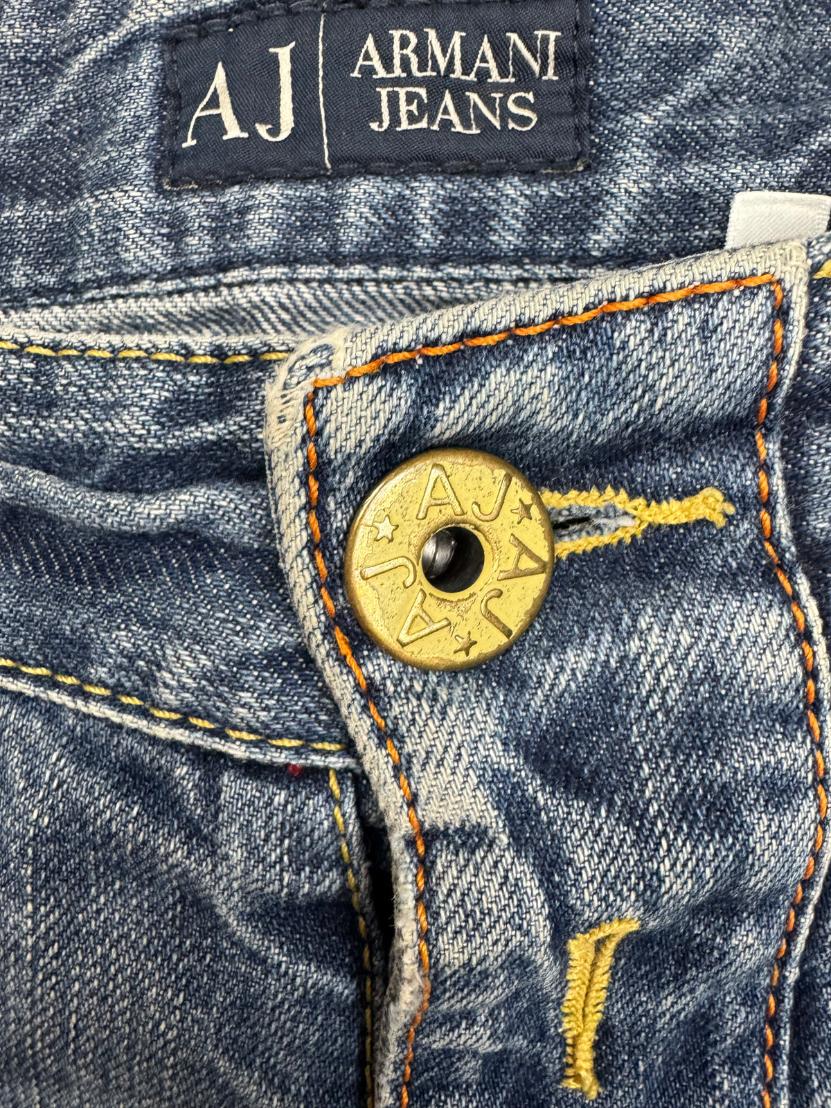 vintage Armani jeans {L}