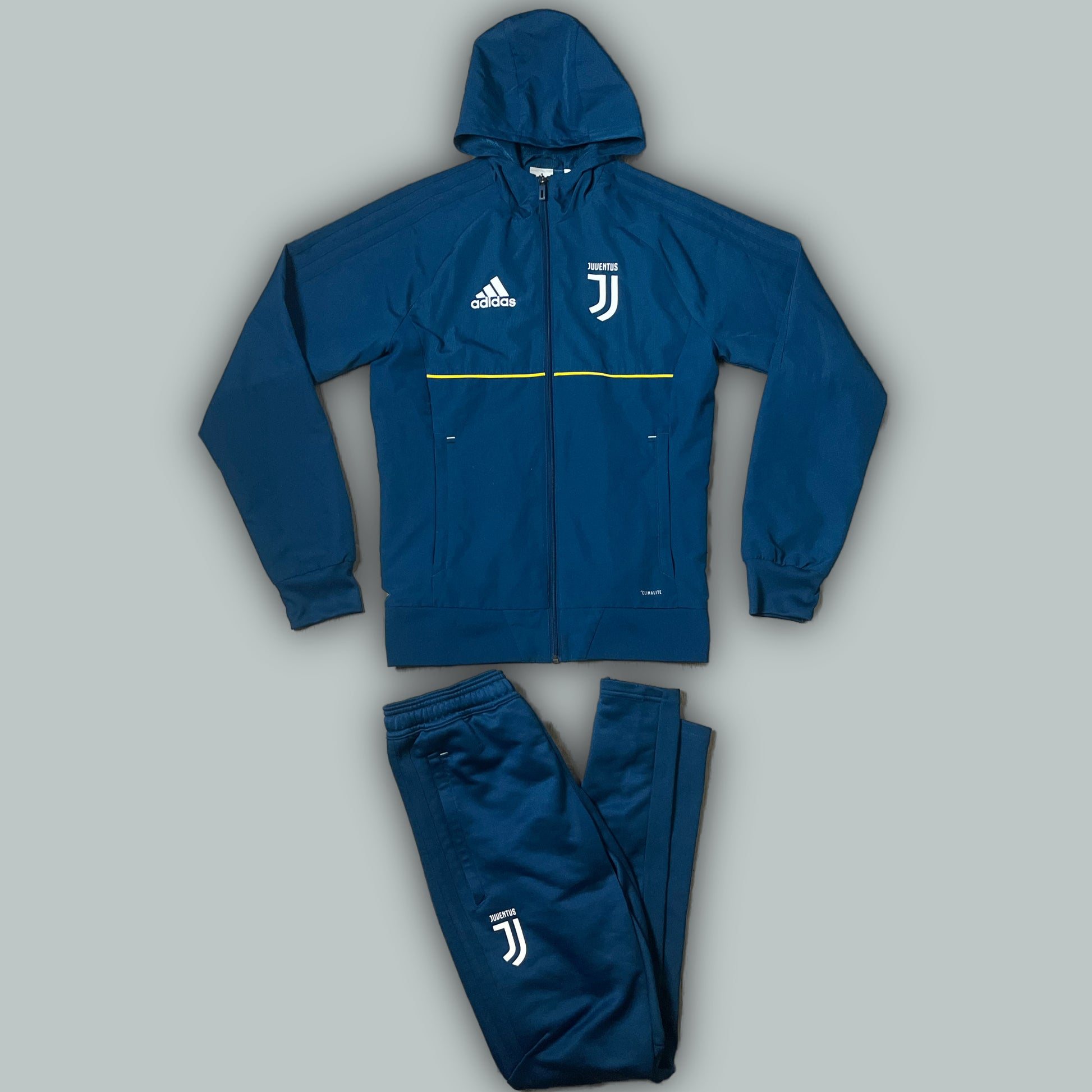 blue Adidas Juventus Turin tracksuit {XS}