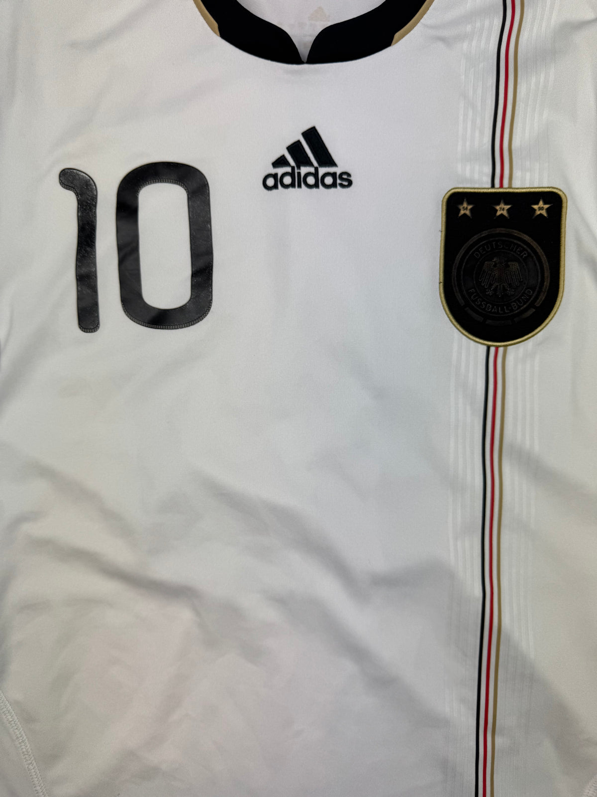 vintage Adidas PODOLSKI10 home jersey {M}
