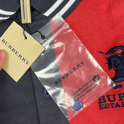 vintage Burberry long polo DSWT {XS}