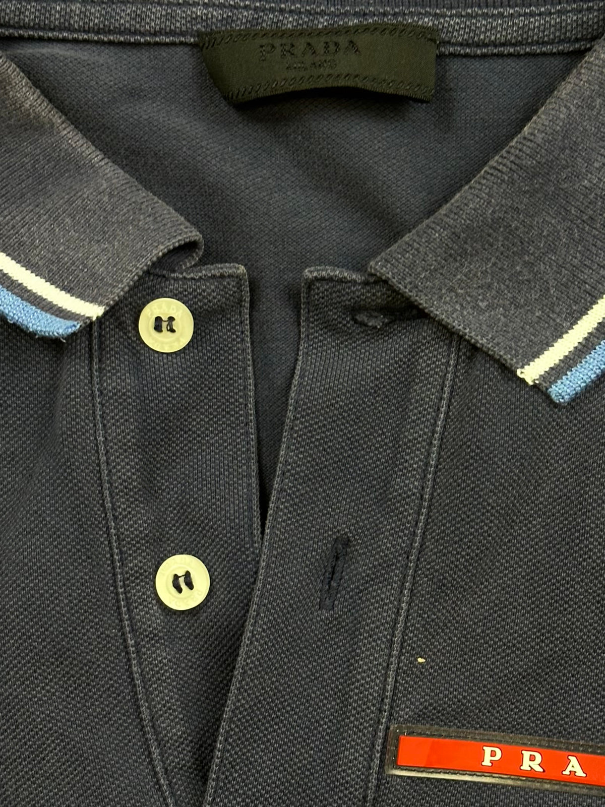 navyblue Prada polo {M}