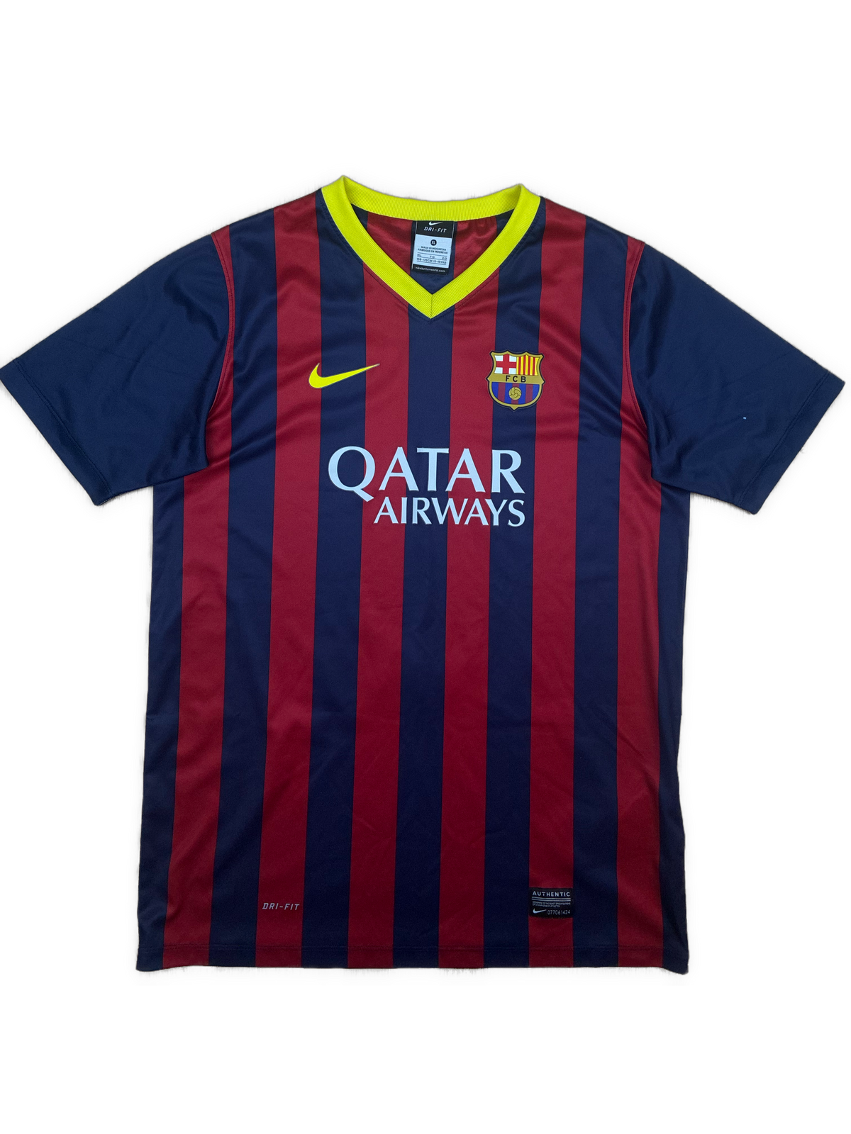 vintage Nike Fc Barcelona home jersey {S}