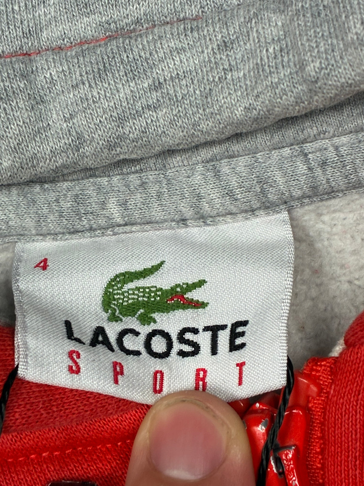 vintage Lacoste sweatjacket {M}
